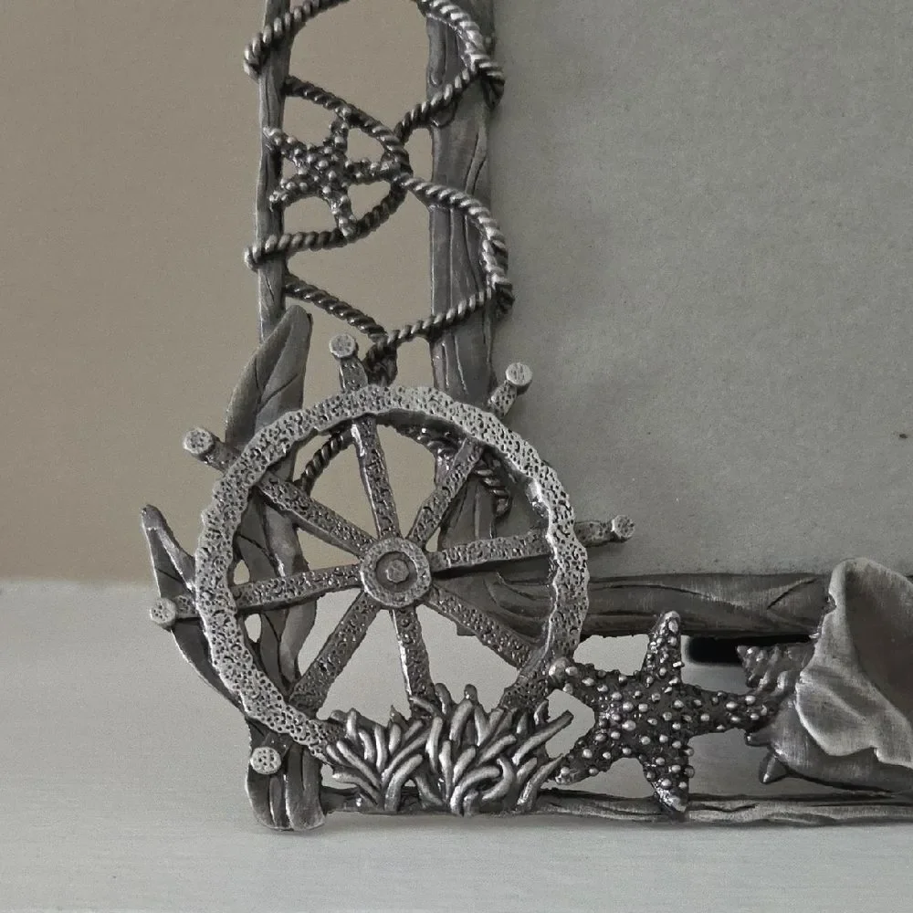 Nautical Silver Photo Frame